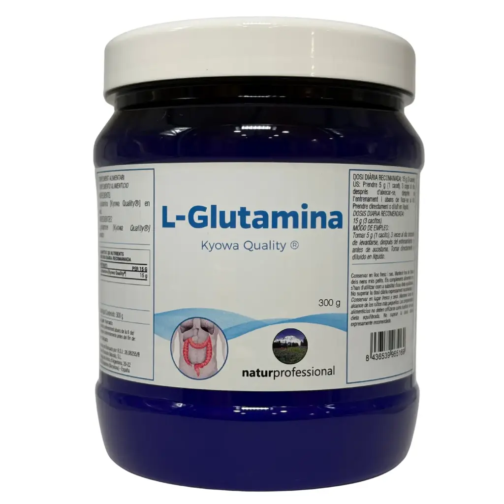 Suplemento dietético L-Glutamina 300 gr