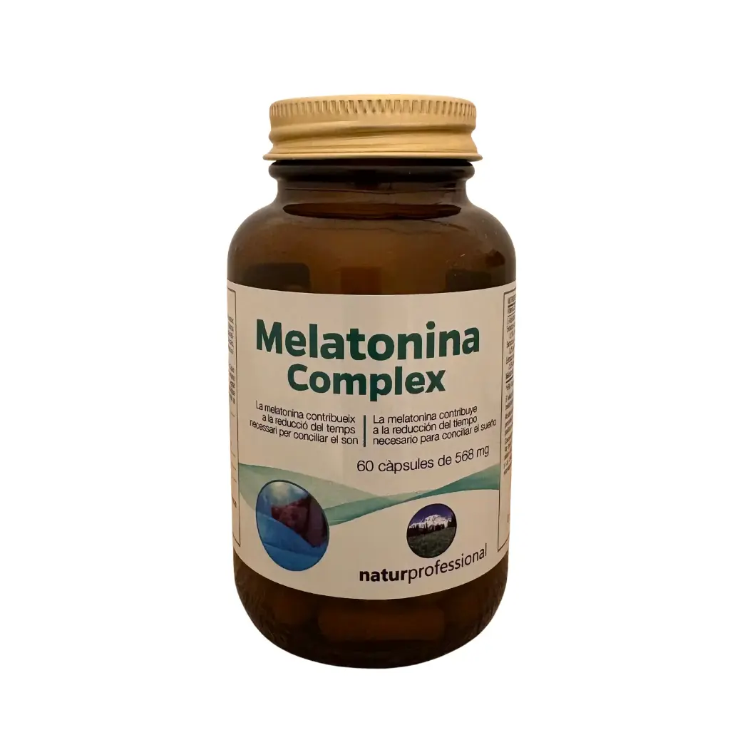 Suplemento dietético Melatonina Complex 60 cap de 450 mg.