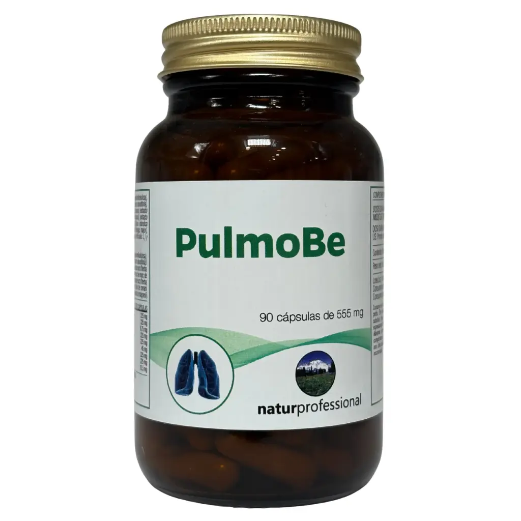Suplemento dietético Pulmobe 90 cápsulas de 555mg