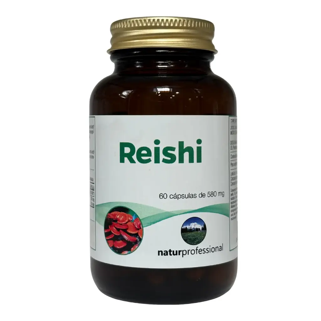 Suplemento dietético Reishi 60 cap. de 380 mg.