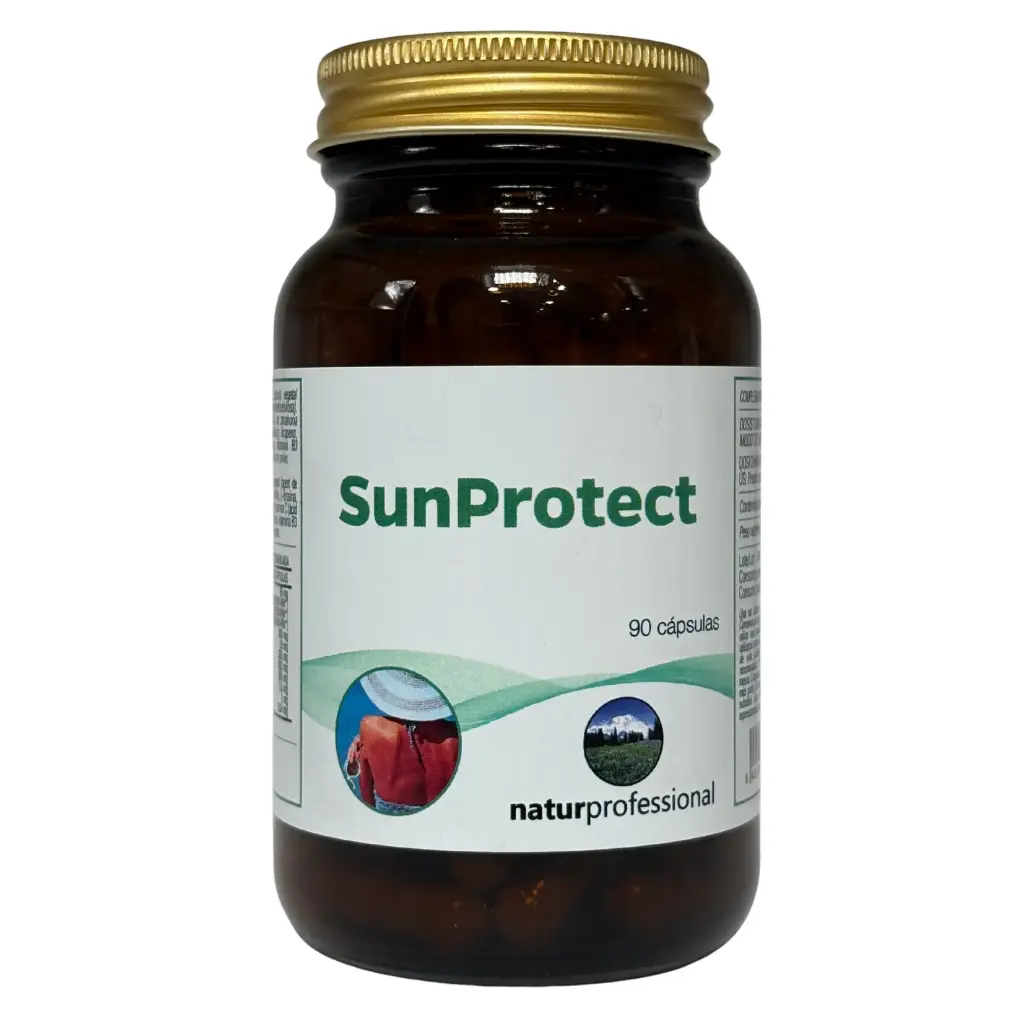 Suplemento dietético Sunprotect 90 cap. de 595 mg.