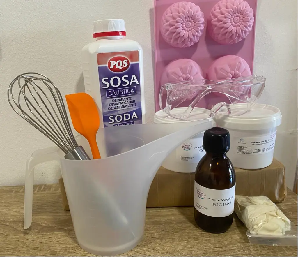 Kit para el Curso de "Elabora tu primer jabón"