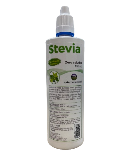 Suplemento diétetico Stevia líquida orgánica 100 ml