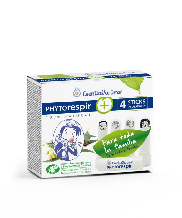 PHYTOrespir 30 ml + 4 sticks inhaladores