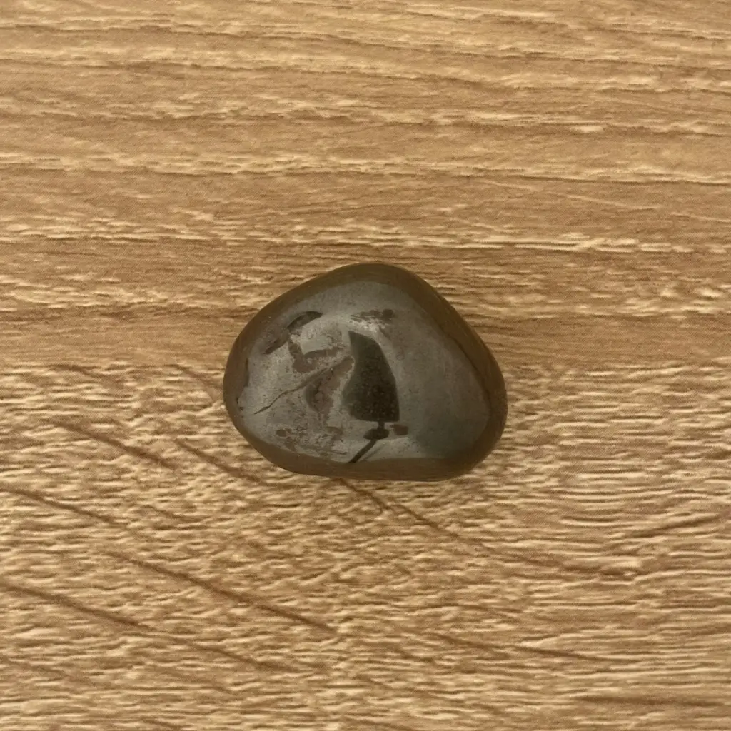 Canto rodado de Hematite 