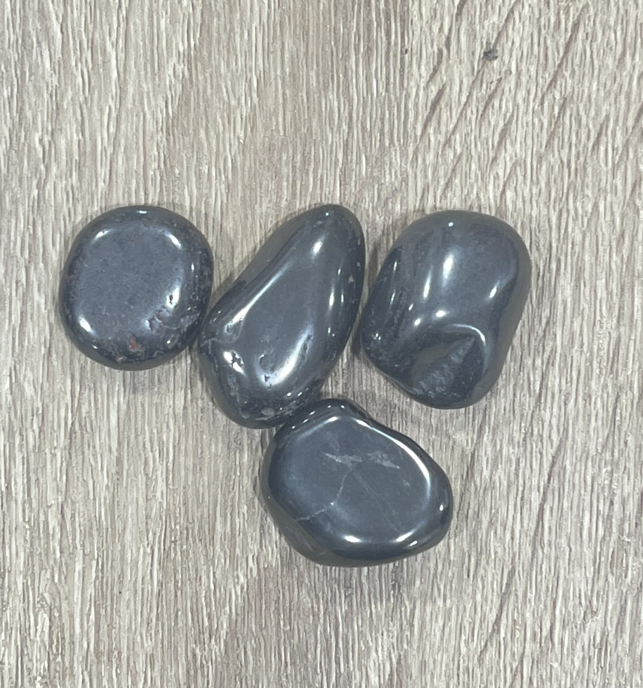 Canto rodado de Hematite 2x1 cm precio unidad