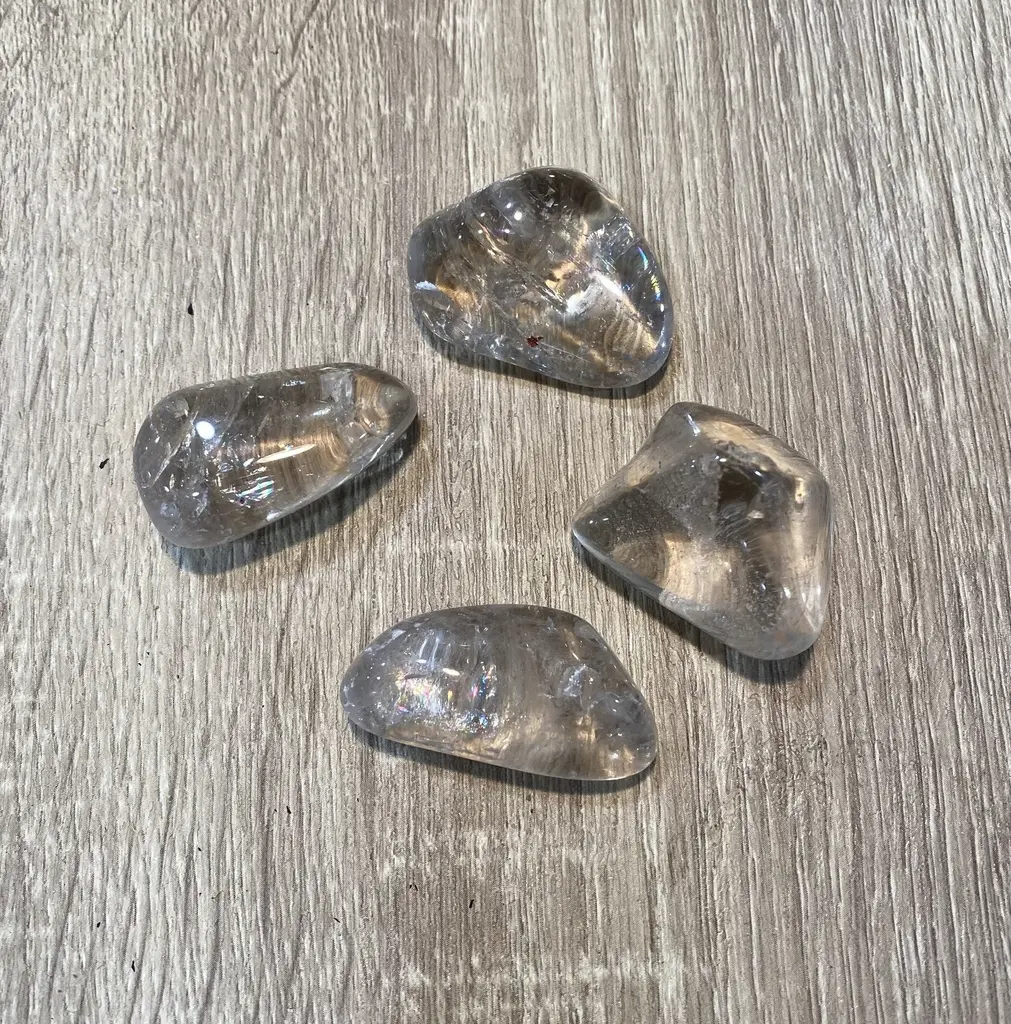 Canto rodado mediano de Cuarzo Citrino natural