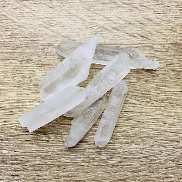 Mini Punta Cuarzo para rejilla 2-4cm 10-20gr