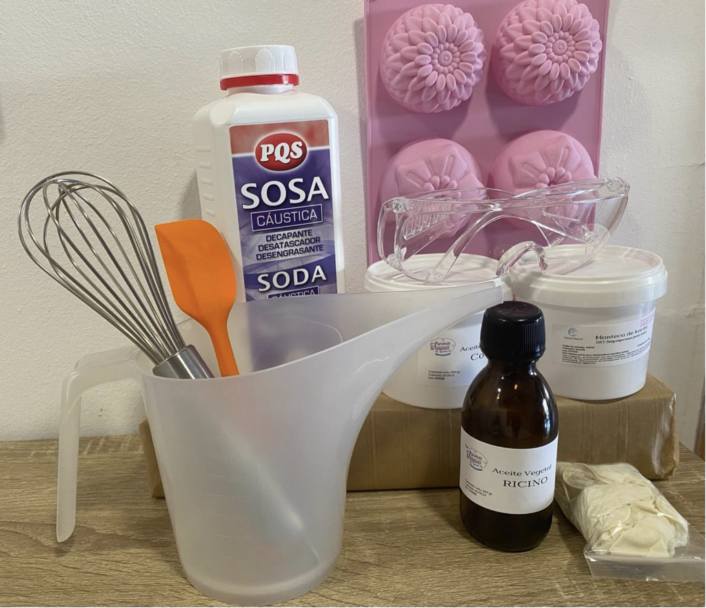Kit para el Curso de &quot;Elabora tu primer jabón&quot;