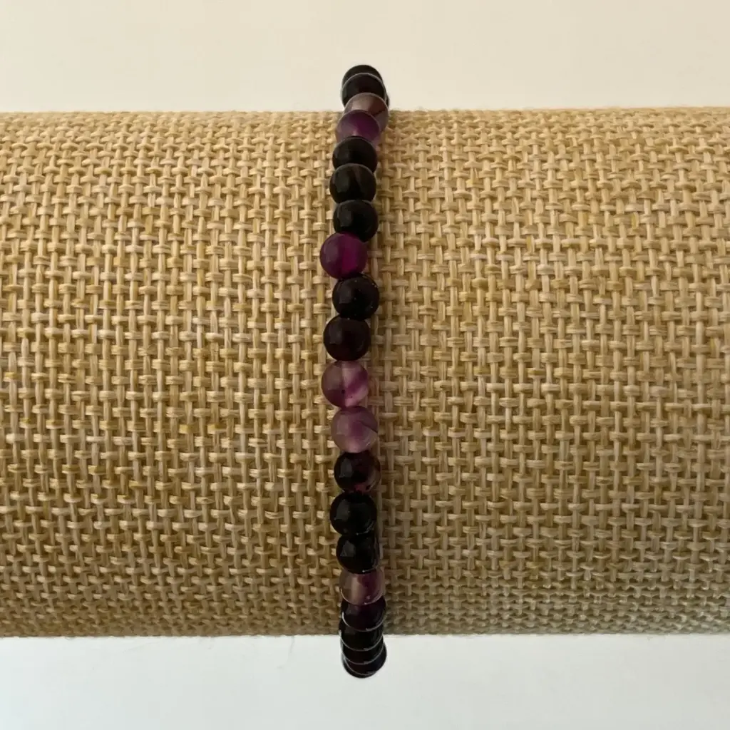 Pulsera Ágata lila