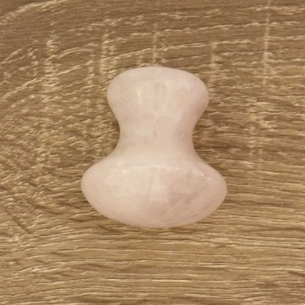 Masajeador Seta de Cuarzo Rosa