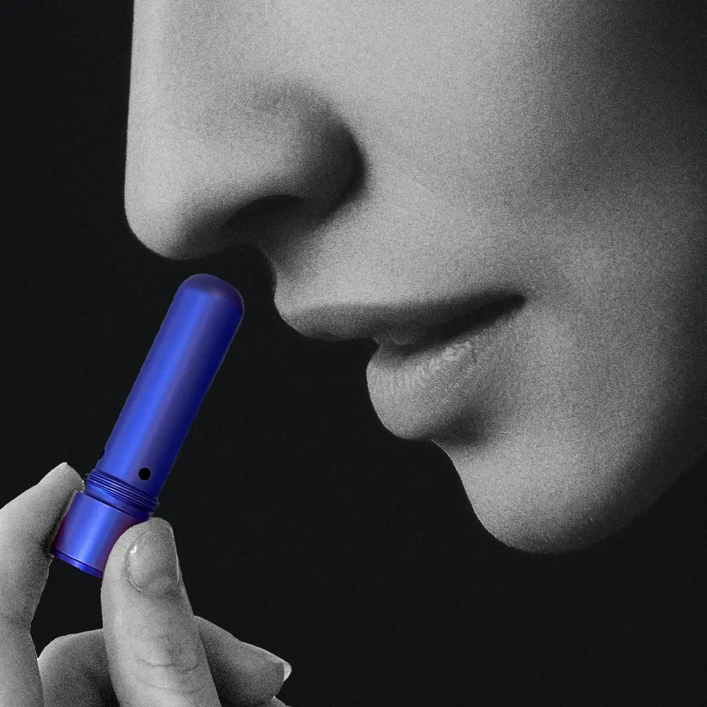 Inalia: inhalador de aluminio Azul