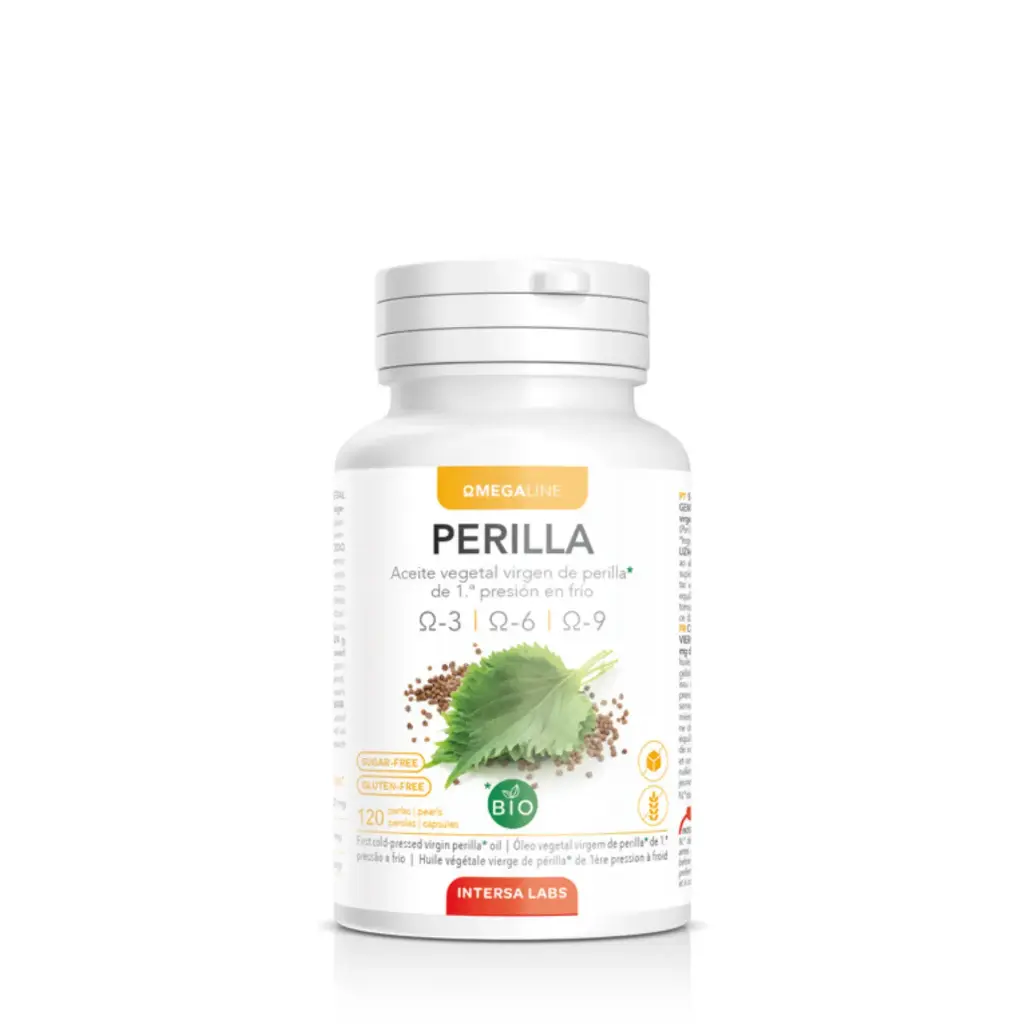 OmegaLine Aceite Virgen de Perilla 120 perlas  BIO