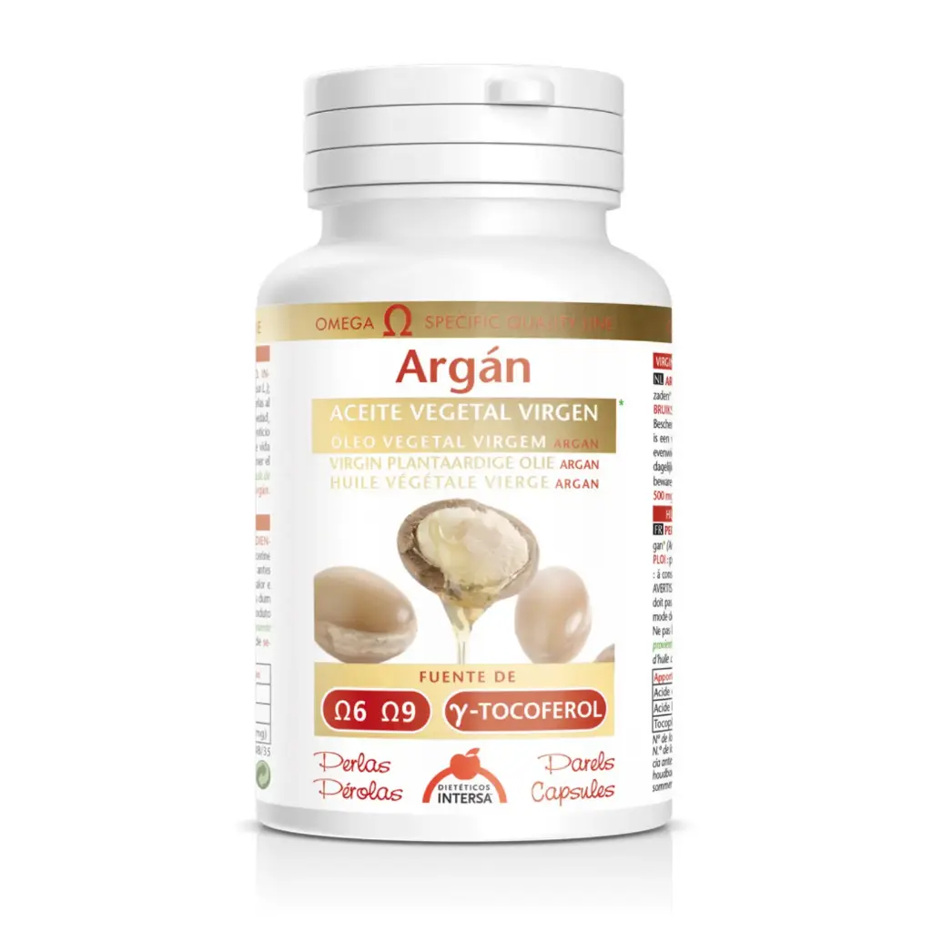 Aceite Vegetal Virgen de Argán 80 perlas BIO