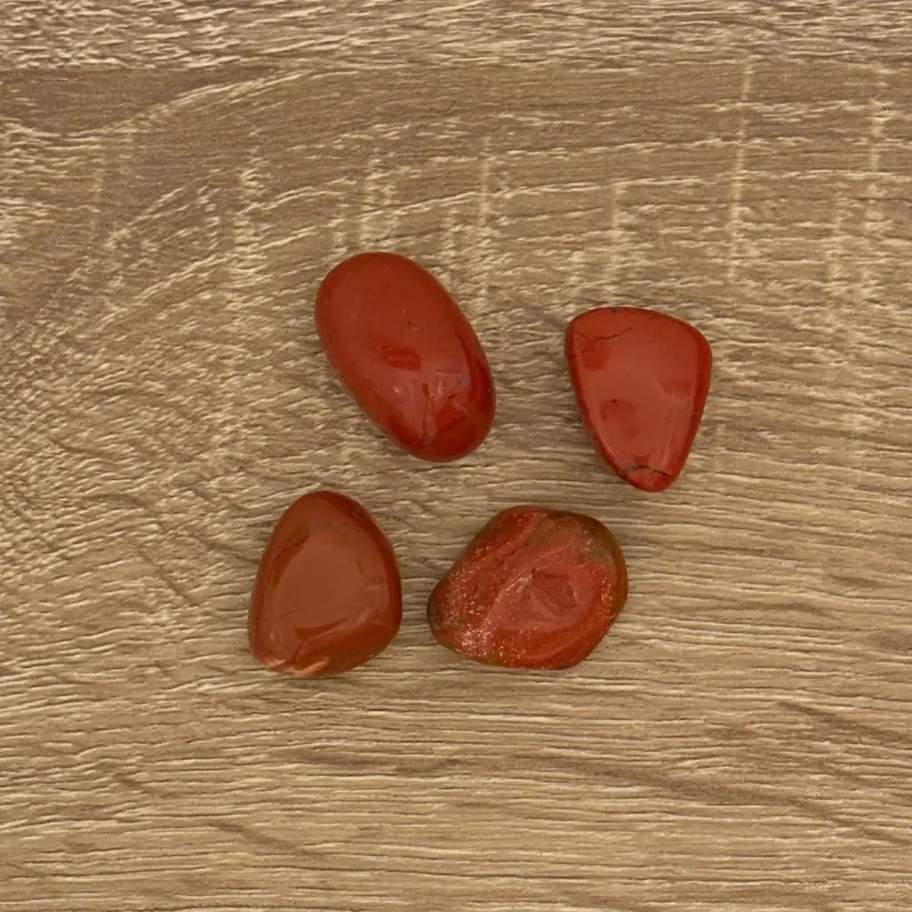 Jaspe rojo 4 uds para rejilla