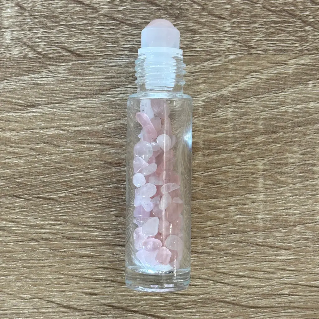 Roll-on mineral Cuarzo rosa