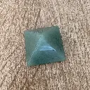 Pirámide de Cuarzo verde