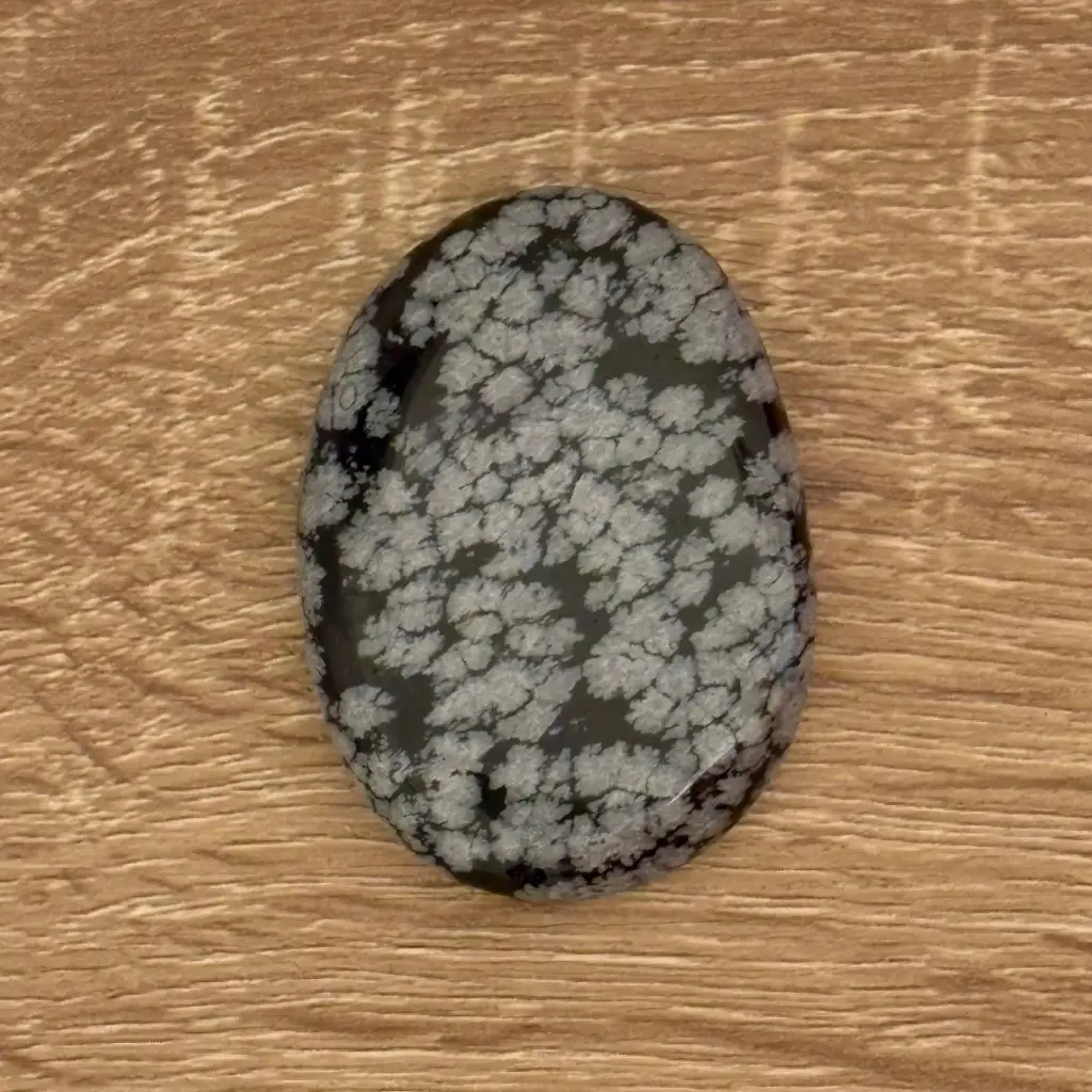 Rodado plano Obsidiana Nevada (pequeño)