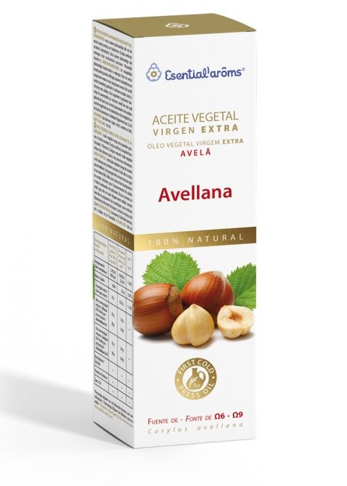 Aceite vegetal de Avellanas 100 ml