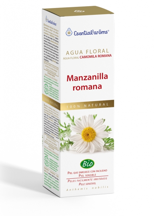 Hidrolato de Manzanilla romana 100 ml., Ecocert