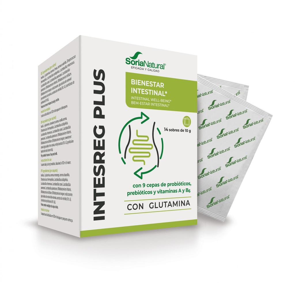 IntesReg  Plus 14 sobres. Soria Natural