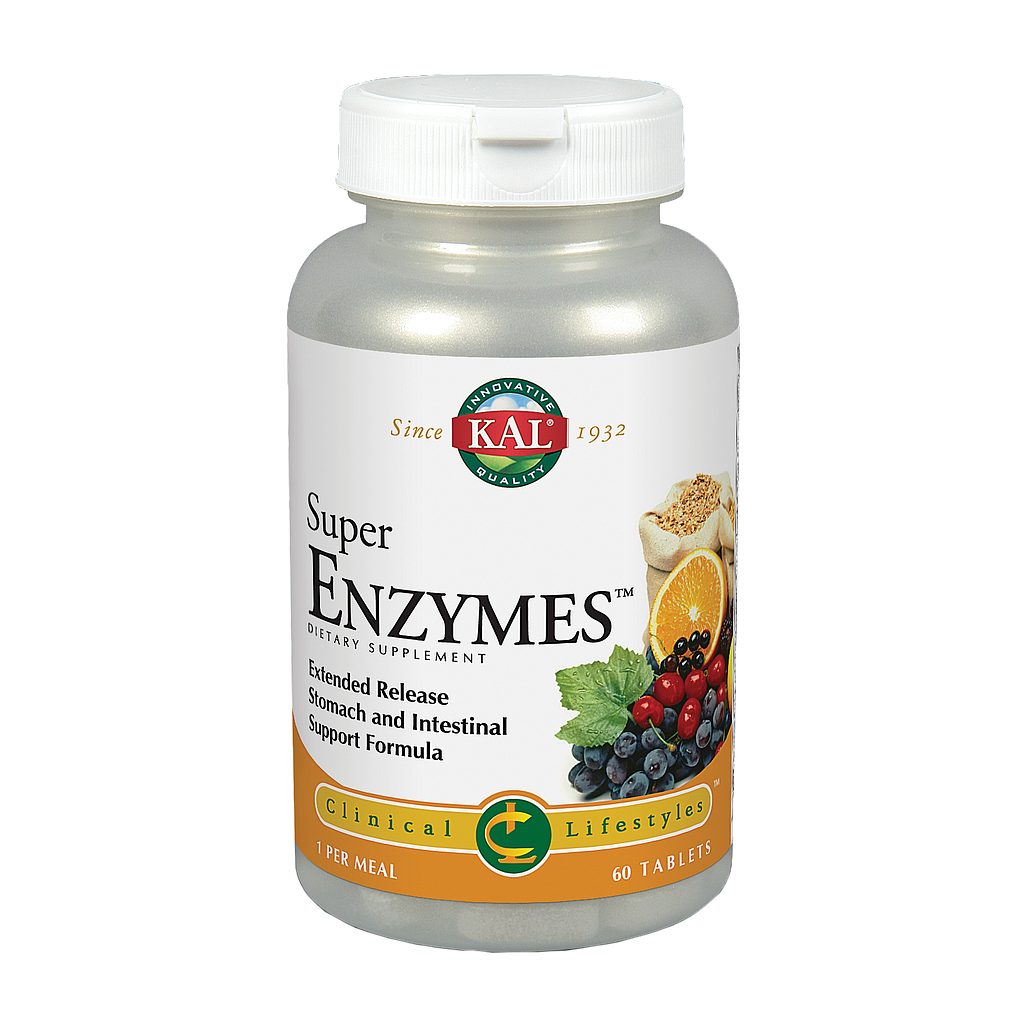 Super Enzymes 60comp. Kal