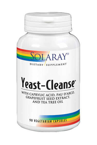 Yeast Cleanse 90vegcaps. Solaray