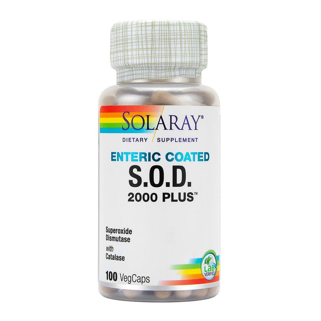 S.O.D 2000 PLUS 100 vegcaps. Solaray