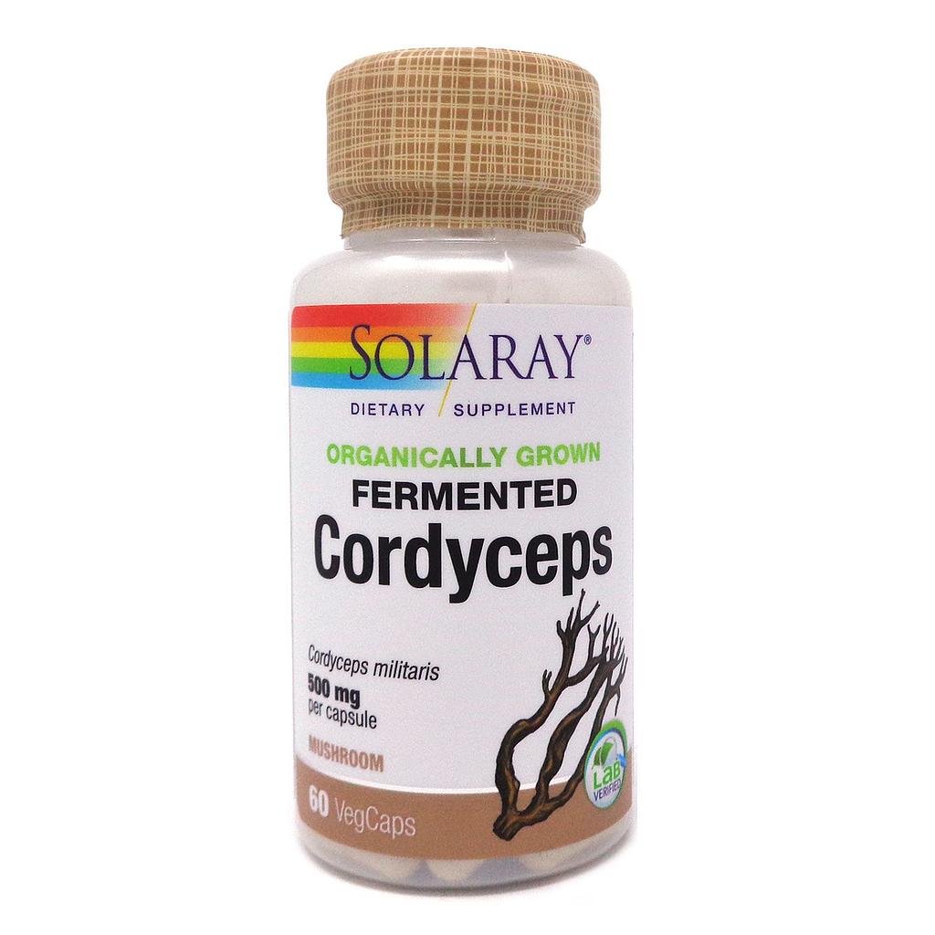 Cordyceps 500 mg 60 vegcaps Solaray