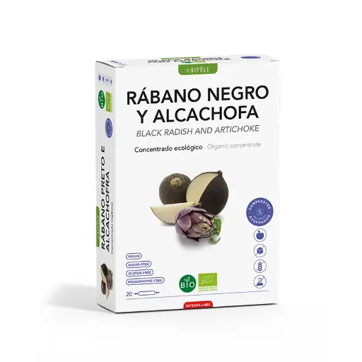 [PD070] Bipôle Rábano negro y alcachofera BIO