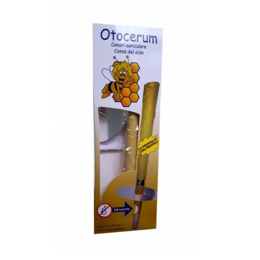 [PD023] Conos de cera Otocerum 2u.