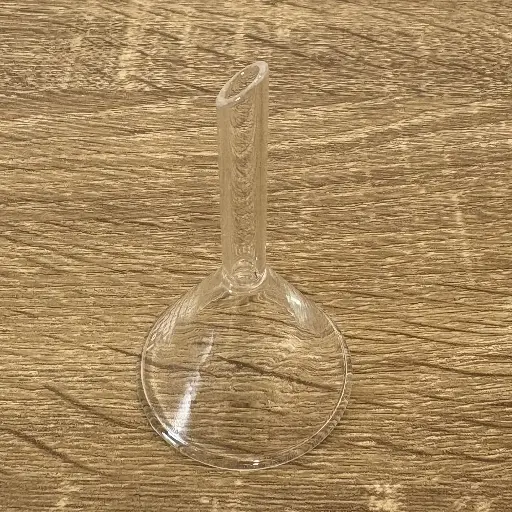 [ME003] Embudo tallo corto cristal 40mm