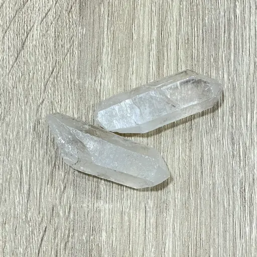 [MI267] Puntas Cuarzo cristal roca natural.