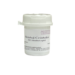 [MP018] Cristales de Mentol Natural 10 gr