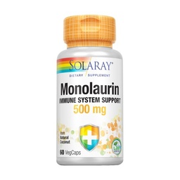[PD054] Monolaurin 500 mg 60VegCaps. Solaray