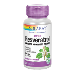 [PD080] Super Resveratrol  30 caps. 250mg Solaray