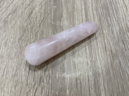 [MI244] Masajeador Cuarzo Rosa pequeño (7cm aprox)