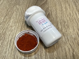 [MO048] Pigmento perlado en polvo - Rojo oscuro (Mica) 10 gr.