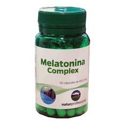 [NP020] Suplemento dietético Melatonina Complex 60 cap de 450 mg.