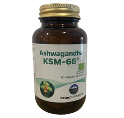 [NP040] Suplemento dietético Ashwagandha ksm-66 60 cap DE 600 gr
