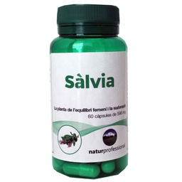[NP071] Suplemento dietético de Salvia 60 cápsulas de 440 mg
