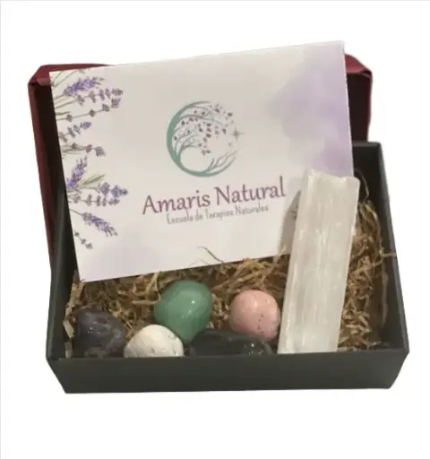 [CAJAG3] Caja Regalo "Mi botiquín de cristales completo"