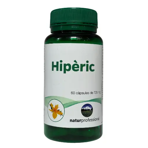 [NP050] Suplemento dietético Hipérico 60 cap. de 608 mg.