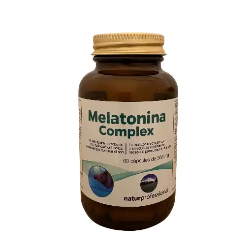 [NP020] Suplemento dietético Melatonina Complex 60 cápsulas de 568 mg.
