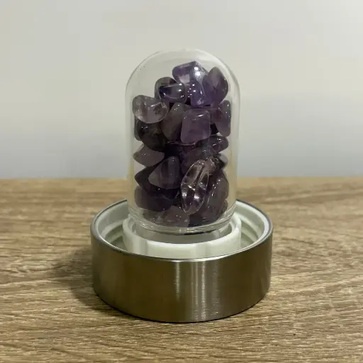 [MI087] Amatista para botella vitalizadora de agua.