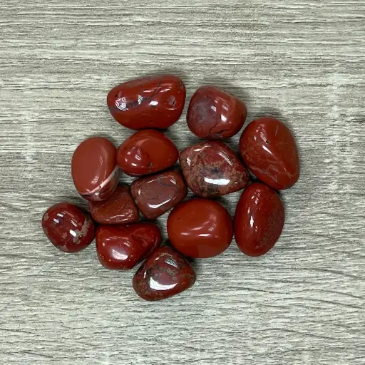 [MI070] Jaspe rojo para botella vitalizadora de agua.