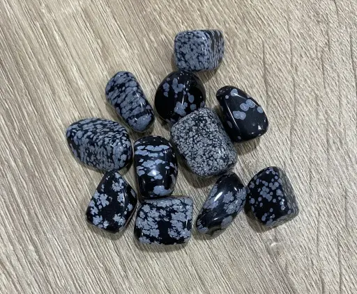 [MI197] Obsidiana Nevada para botella  vitalizadora de agua.