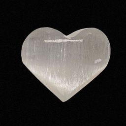 [MI302] Corazón de Selenita 5 x 4,5 cm