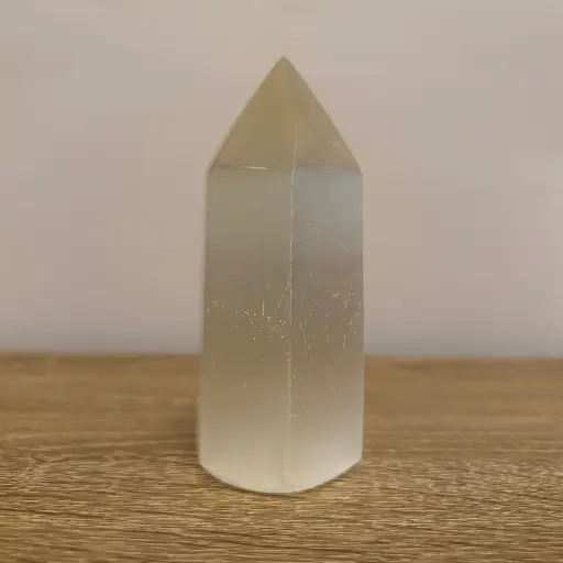 [MI190] Punta generadora de Selenita 10cm