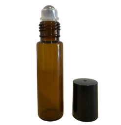 [ME027] Roll-on ámbar 10 ml  bola metálica